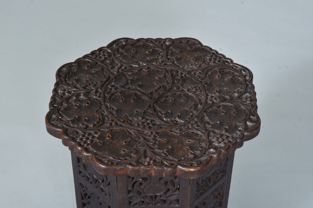 Antique Anglo Indian Low Table View IV