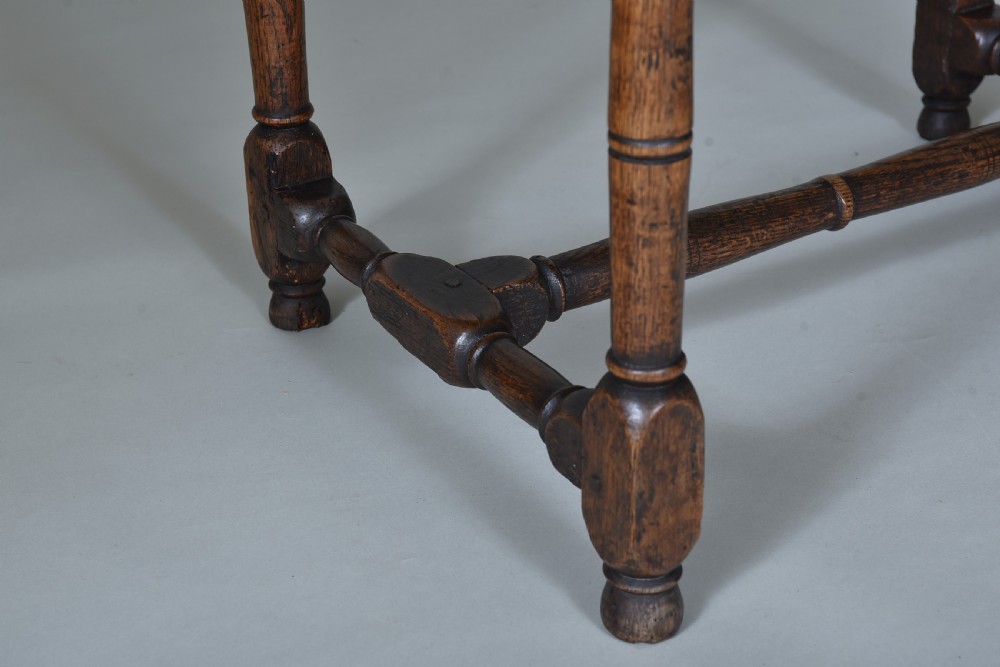 18th century Low Oak table View III