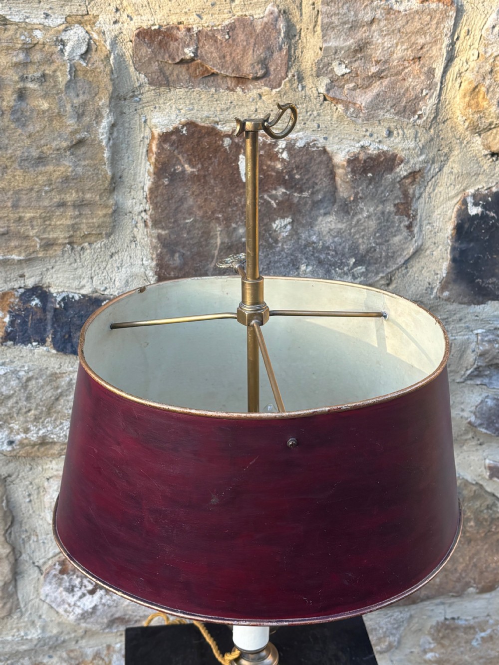 19th century French Bouillotte Lamp View III