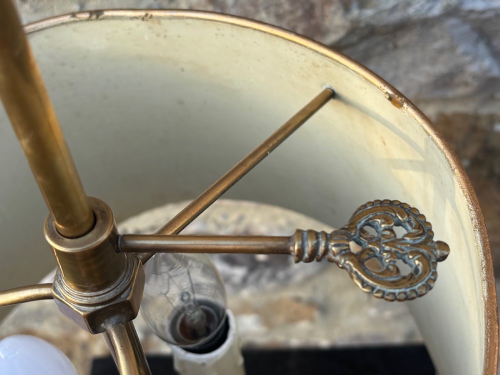 19th century French Bouillotte Lamp View V