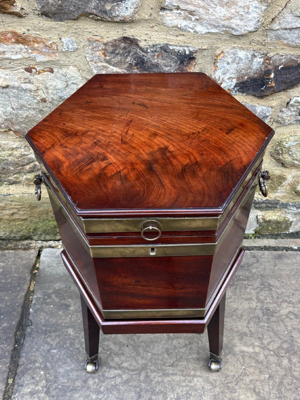 Small Georgian Mahogany Cellarette View II