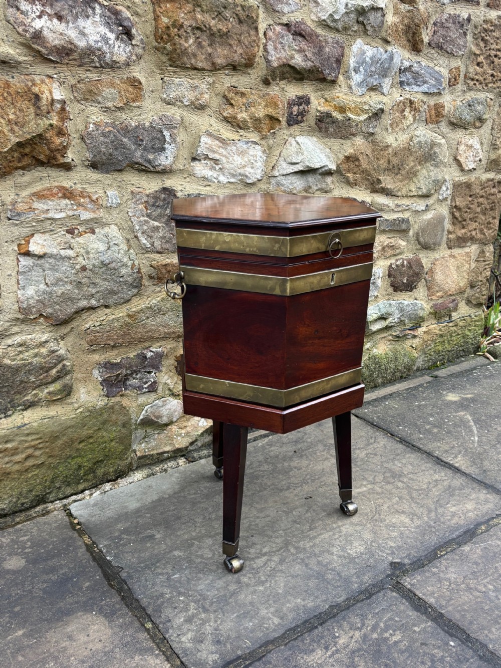 Small Georgian Mahogany Cellarette View IV