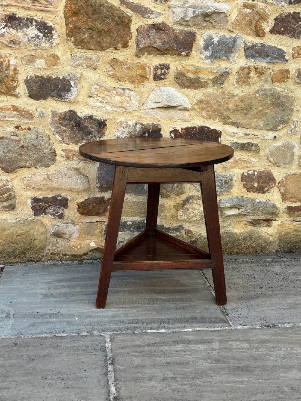 18th century Oak Cricket Table
