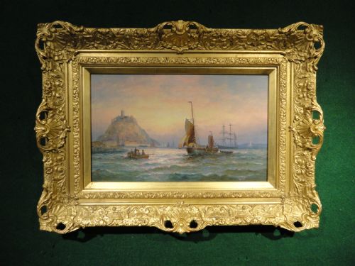 19th c marine painting - CATEGORY: ANTIQUE ART - DATED 19TH CENTURY