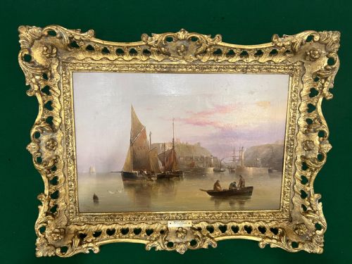 henry redmore 18201887 oil on canvas - CATEGORY: ANTIQUE ART - DATED 19TH CENTURY
