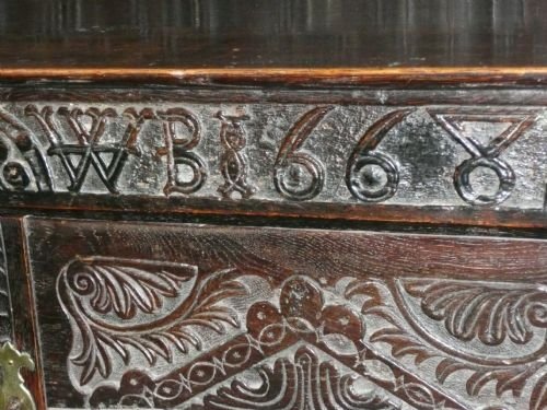 fig 1. 17TH CENTURY DRESSER, COURT OR LIVERY CUPBOARD