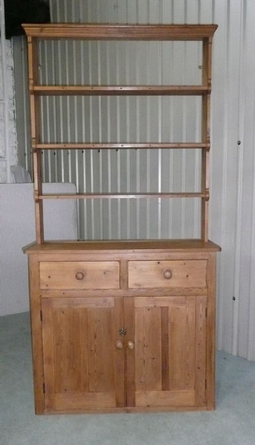 Victorian Pine Farmhouse Welsh Dresser