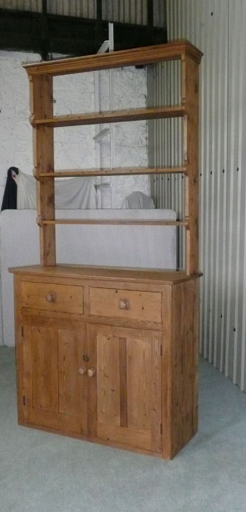 fig 1. VICTORIAN PINE FARMHOUSE WELSH DRESSER