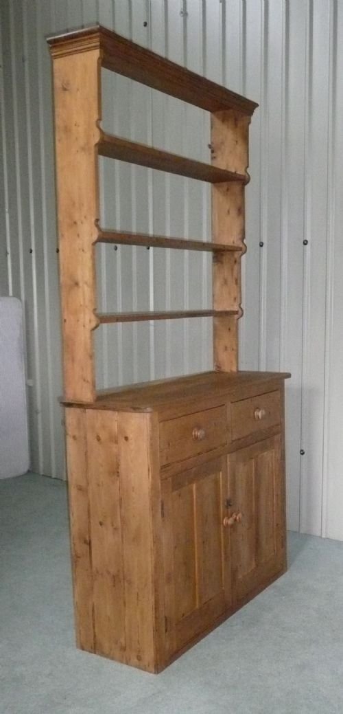 fig 2. VICTORIAN PINE FARMHOUSE WELSH DRESSER