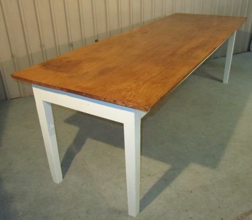 fig 2. VERY LARGE ELM FRENCH FARMHOUSE TABLE