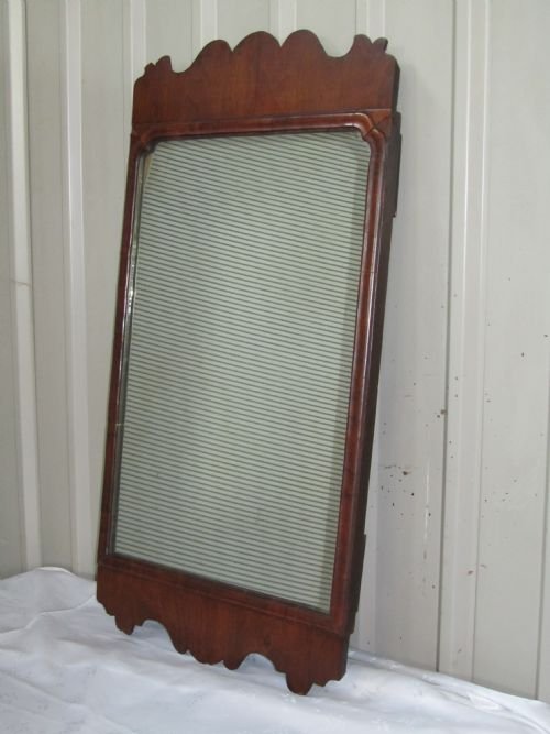 fig 2. LARGE MAHOGANY WALL MIRROR