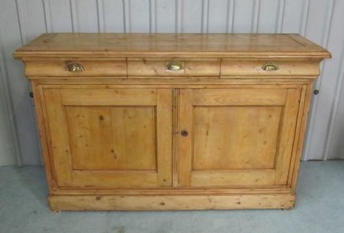 French Pine Dresser Cupboard Sideboard