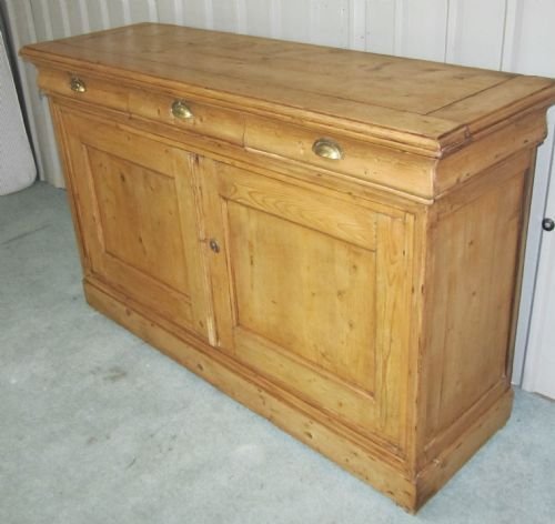 fig 1. FRENCH PINE DRESSER CUPBOARD SIDEBOARD
