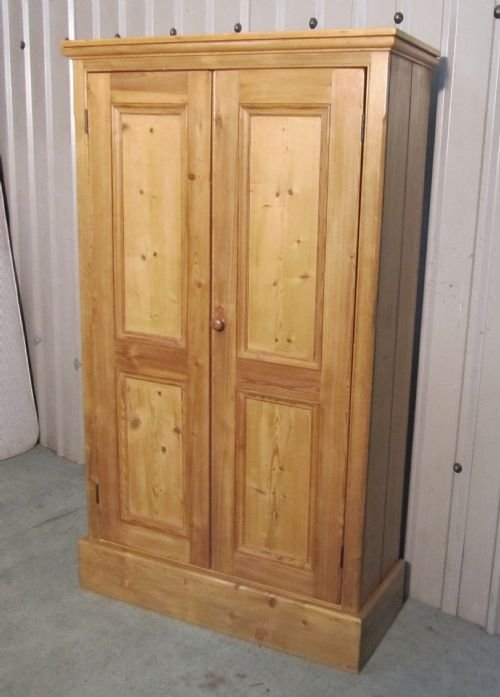 Victorian Pine School Cupboard Book Case or Kitchen Cupboard