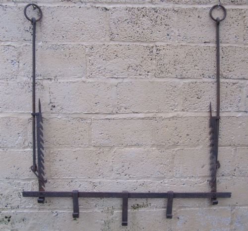 17th Century Very Large and Rare French Double Chimney Jack