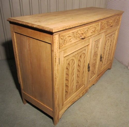 fig 2. A Bleached Oak or Green Man Dresser Base