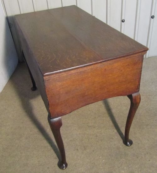 fig 2. A George II Oak Lowboy