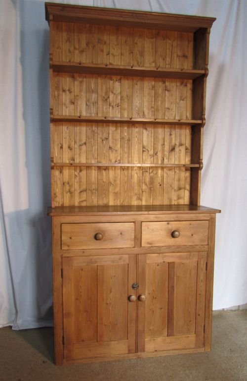 Victorian Pine Farmhouse Welsh Dresser