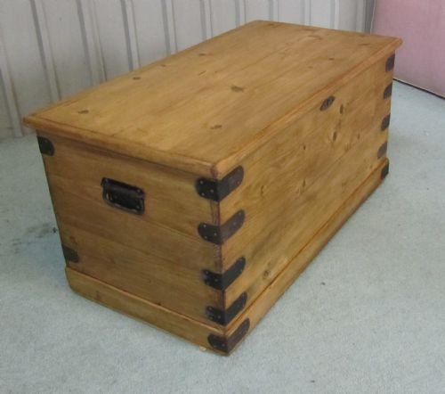 fig 1. Victorian Pine Blanket box