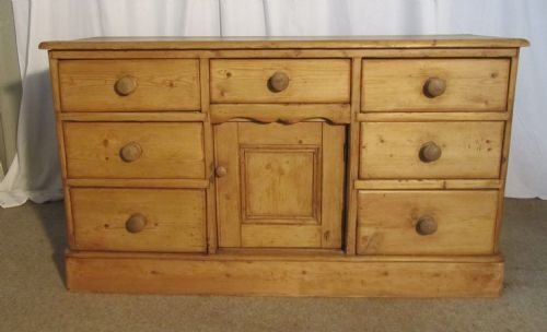 Attractive Country Style Stripped Pine Sideboard or Dresser Base