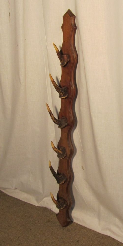A Set of Quirky French Antler Coat or Hat Hooks