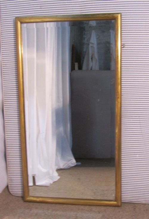 An Attractive French Gilt Wall Mirror