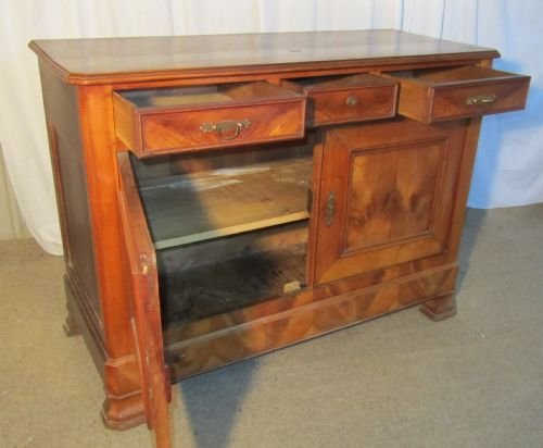 fig 1. A 19th Century Cherry Wood French Dresser base
