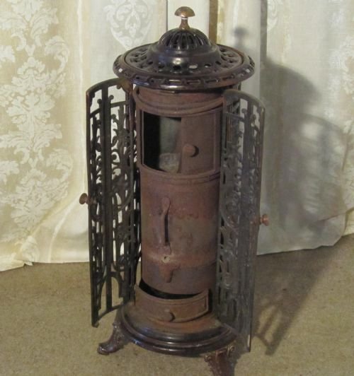 fig 1. French Enamelled Cast Iron Stove Green House Heater