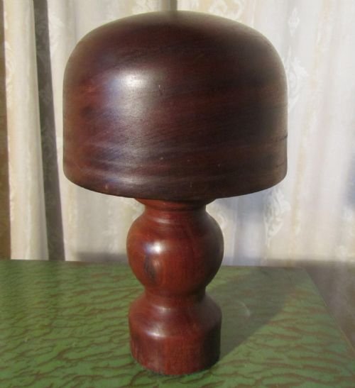 Vintage 19th Century French Hat Block Stand, Shop Display
