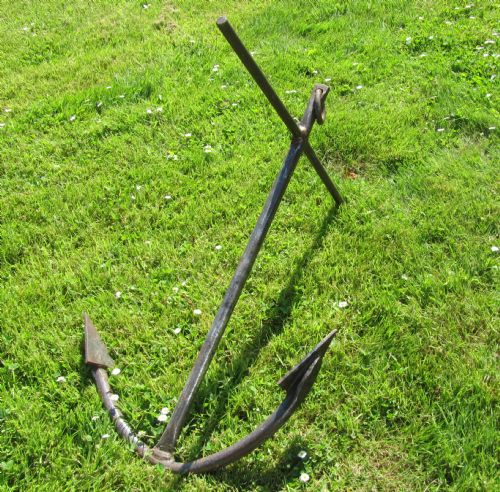 Large French Anchor from a Fishing Boat