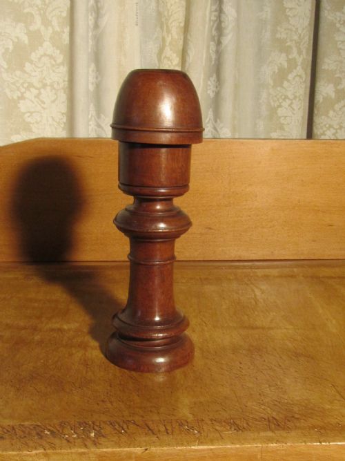 A Large French Mahogany Hat Stand Shop Display