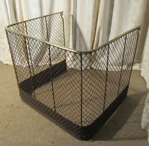 A High Victorian Nursery Fire Guard or Club Fender