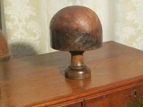 Vintage 19th Century Hat Block Stand, Shop Display