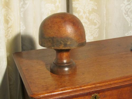 Vintage 19th Century Hat Block Stand, Shop Display