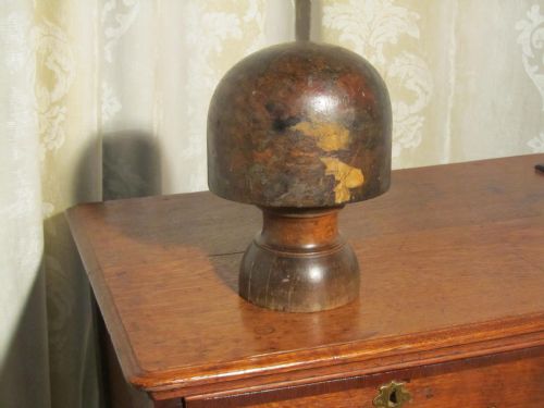 Vintage 19th Century Hat Block Stand, Shop Display