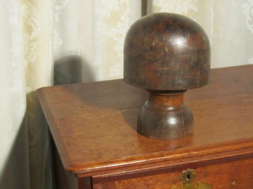 fig 1. Vintage 19th Century Hat Block Stand, shop display