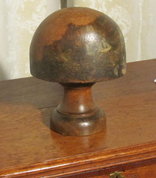 Vintage 19th Century Hat Block Stand, Shop Display