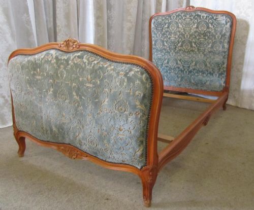 French Upholstered Corbielle Single Bed