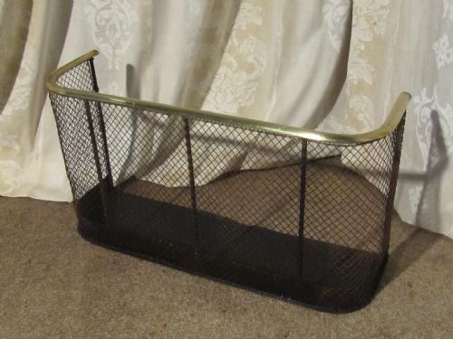 Victorian Nursery Fire Guard or Club Fender