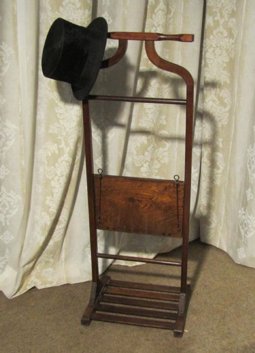 An Art Deco Beech Trouser Press