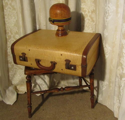 Vintage 19th Century French Hat Block Stand, Shop Display