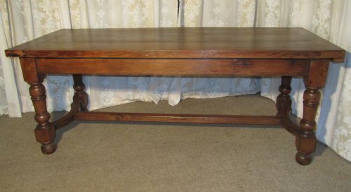19th Century French Oak Dining Table