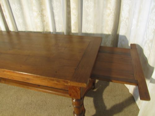 fig 1. 19th Century French Oak Dining Table