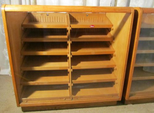 One of a Pair of French Vintage Art Deco Haberdashery Shop Counters