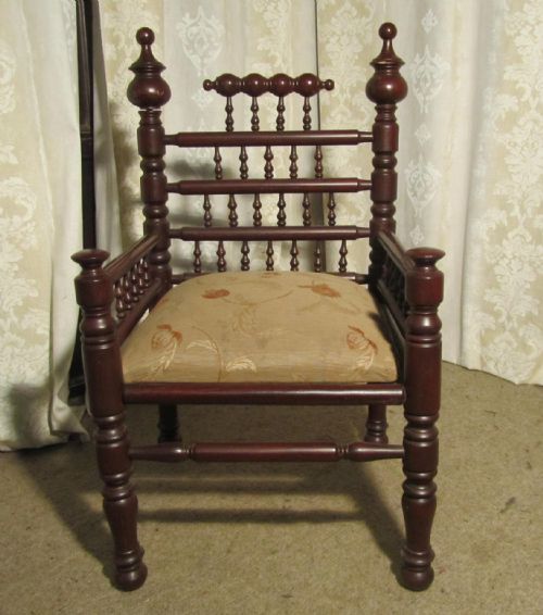 A North African Throne Chair or Sofa Chair