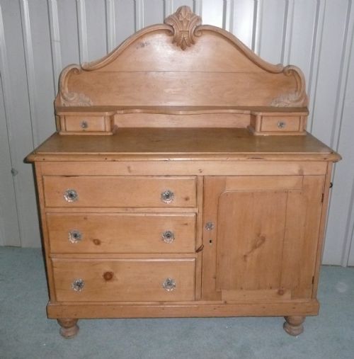 Victorian Pine Lincolnshire Dresser Sideboard