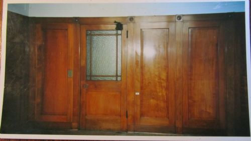 Victorian Mahogany Wall Panelling