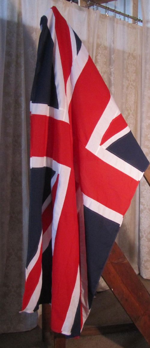 A Classic Large Sewn Union Jack Flag