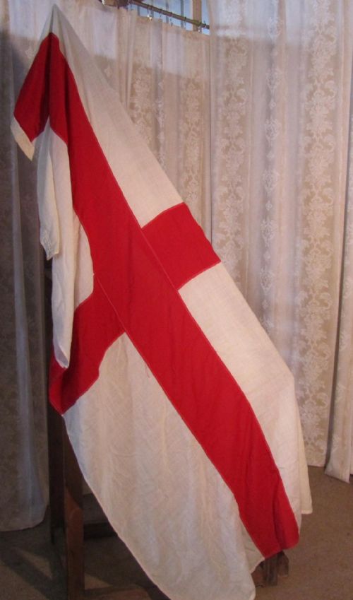 A Very Large 9ft St George’s Vintage Pole Flag