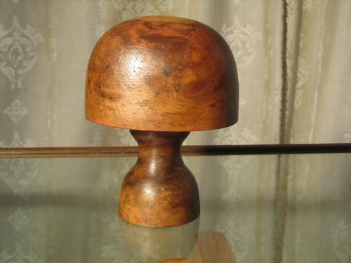 Vintage 19th Century French Hat Block Stand, Shop Display